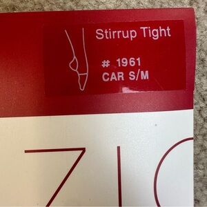 Capezio Ultra Soft Stirrup Tight - 
Adult Small/Medium  Caramel  Dance 
NWT